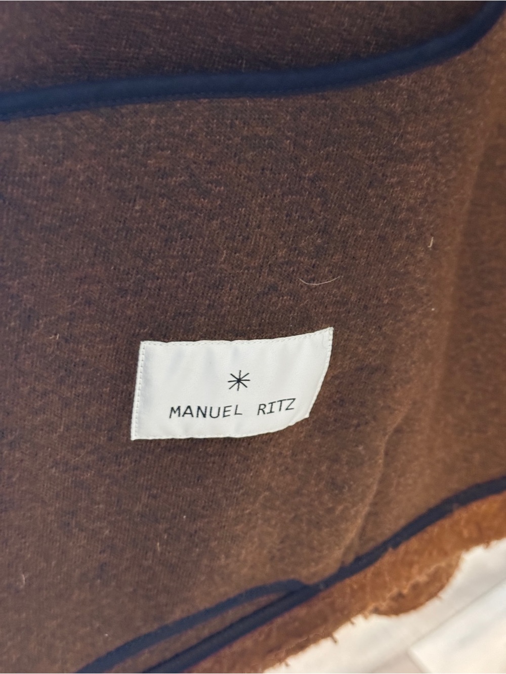 Manuel Ritz Brown/Tan Shirt Jacket - Picture 8 of 16